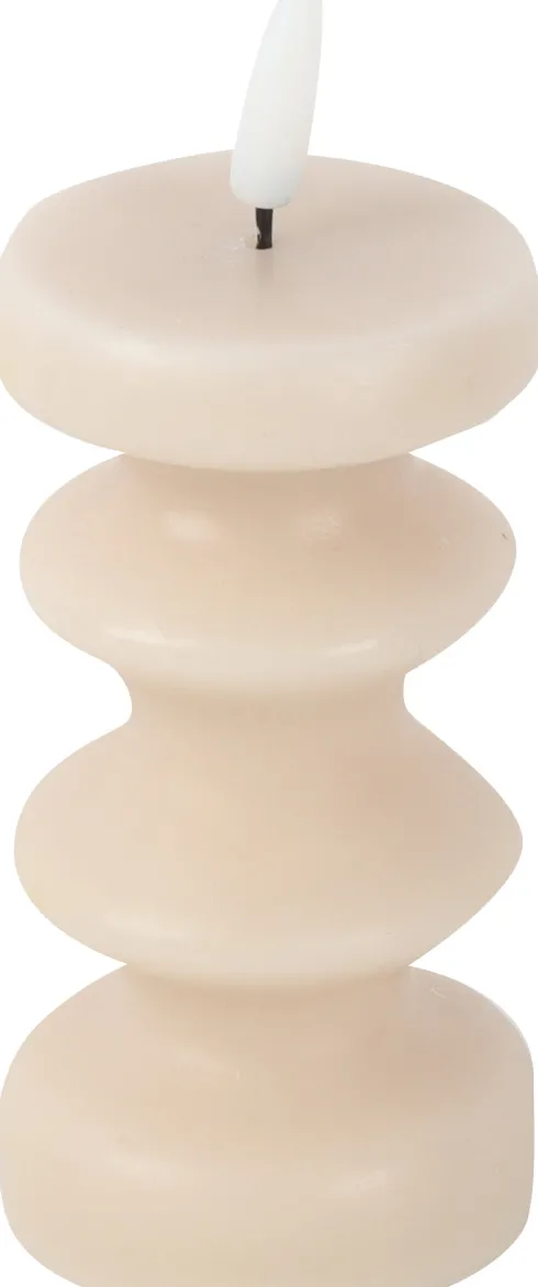 Świeca LED mała Soho 7 (beżowy)