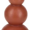 Świeca woskowa LED Cozy Light 57 (jasny brąz)