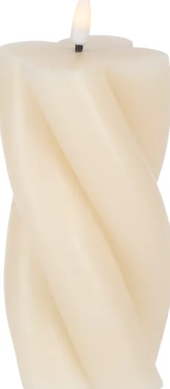 Świeca woskowa LED Cozy Light 60 (kremowy)