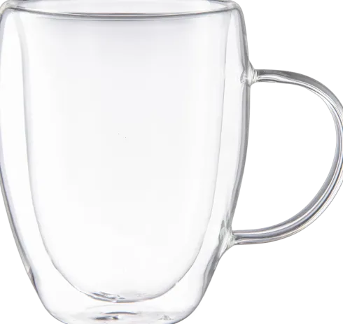 Zestaw 2 kubków szklanych Andrea 360 ml