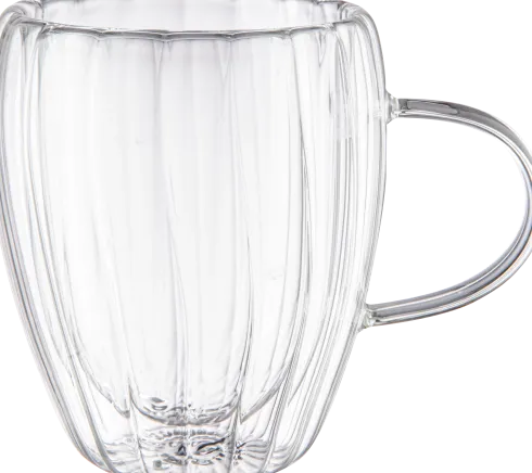 Zestaw 2 kubków szklanych Rifle 360 ml